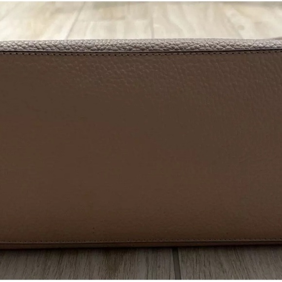 Tory Burch Devon Sand Pebbled Leather Taylor Hobo - Picture 4 of 8